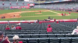 大谷翔平さんに会いたい　　Angels stadium 席の選び方　ゾーン中前列からAからK