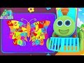 Butterfly Puzzle Arabic Alphabet Learn Hijaiyah For Children and Kids | Abata