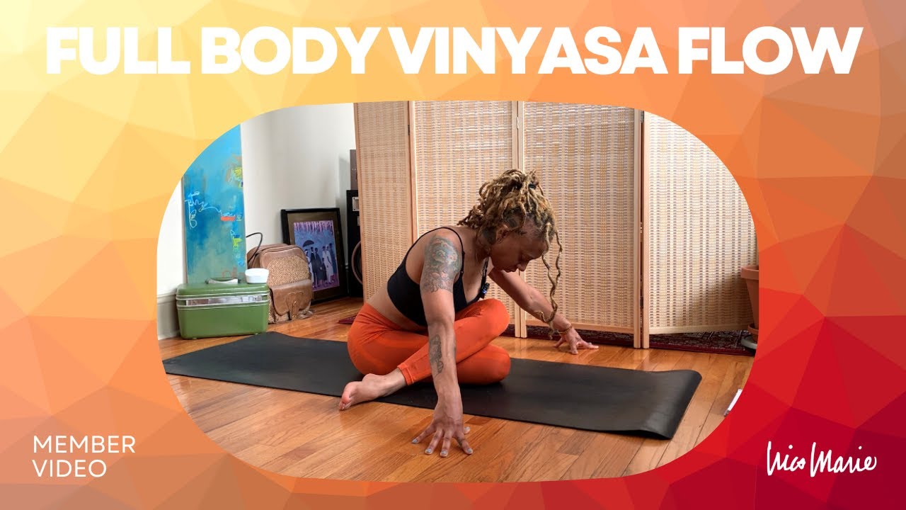 Full Body Vinyasa Flow 1 Hr Youtube