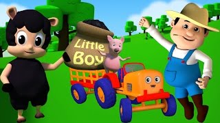 Trừu kêu Trừu kêu Cừu đen | ươm vần sưu tập | 3d trẻ em bài hát | Baa Baa Black Sheep | Baby songs