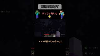 【Minecraft】コマンドを使って空高く飛ばせてもらった😆　#マイクラ　#マインクラフト　#Minecraft　#コマンド　#マイクラコマンド　#マイクラ初心者