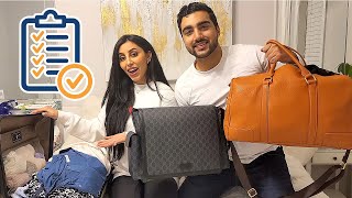 WHAT'S IN OUR HOSPITAL BAG! Mom, Dad + Baby's Bag I The Zaid Family