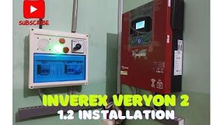 1 kw setup Inverex veryon 2 1.2 (2024) with Phoenix tx 3500 / 585 watt solar Panels #1kwsolarsystem