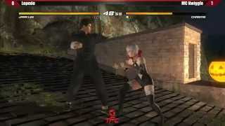 TFC2014 DOA5U Top 8 MC Kwiggle (Christie) vs Lopedo (Rachel)