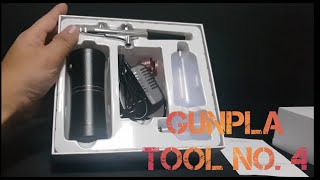 #spokz #gunpla Gunpla Building Tools Episode 4: Portable Airbrush compressor kit