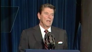 U.S. President Ronald Reagan declares war on drugs, organized crime, 1982
