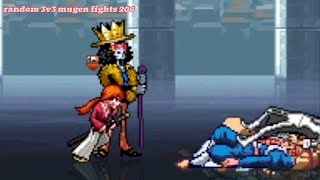 random 3v3 mugen fights 206