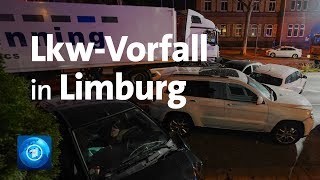 Lkw-Vorfall in Limburg: \