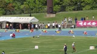 20130511_平成25年度兵庫県高校総体東播地区予選_女子200m決勝1組