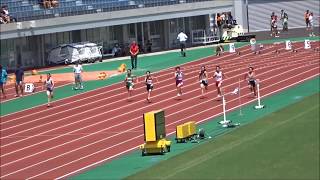 女子100m予選6～8組　～第2回愛媛陸上競技協会強化記録会～