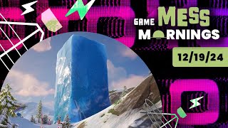 Mariah Carey is Trapped in a Giant Block of Ice (in Fortnite) | Game Mess Mornings 12/19/24