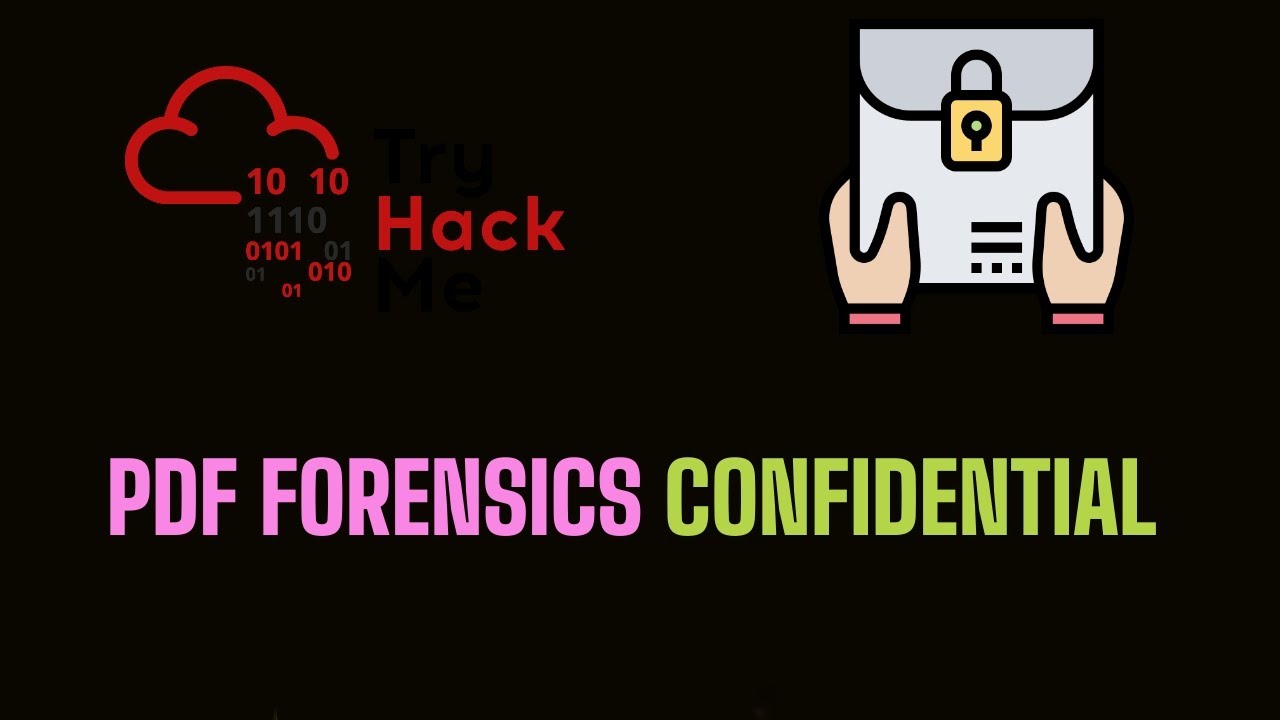 PDF File Forensics | TryHackMe Confidential - YouTube