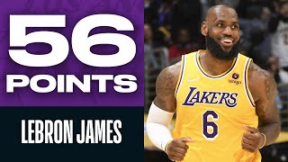 LeBron GOES OFF For 56 PTS In Lakers Win 🔥🔥