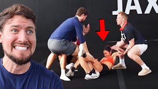 NO ONE CAUGHT HER... (twice)