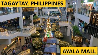 Tagaytay, Philippines. AYALA MALL + Driving Tour.