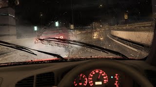 Assetto Corsa || Realistic Rain Street Race