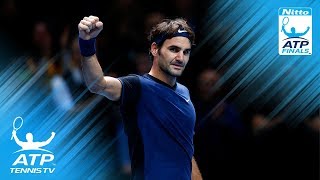 Top 10 Roger Federer Shots & Rallies: ATP Finals