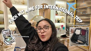 Pack With Me for INTERNATIONAL Trip ! Birthday Trip !*Chaotic Vlog*