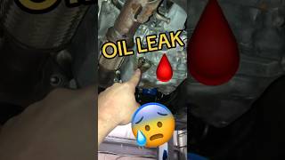 How To Cause An OIL LEAK 😩 #shorts #cars #mechanic #oilchange #