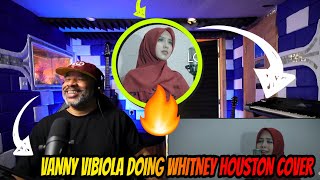 GREATEST LOVE OF ALL - WHITNEY HOUSTON (COVER BY VANNY VABIOLA) - Producer Reaction