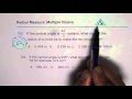 Arc Length Radius Radian Measure Relation MHF4U Test