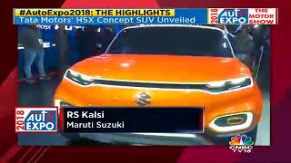 Maruti Suzuki Management On Its New Concept 'Future S' | #Auto Expo 2018 | CNBC TV18