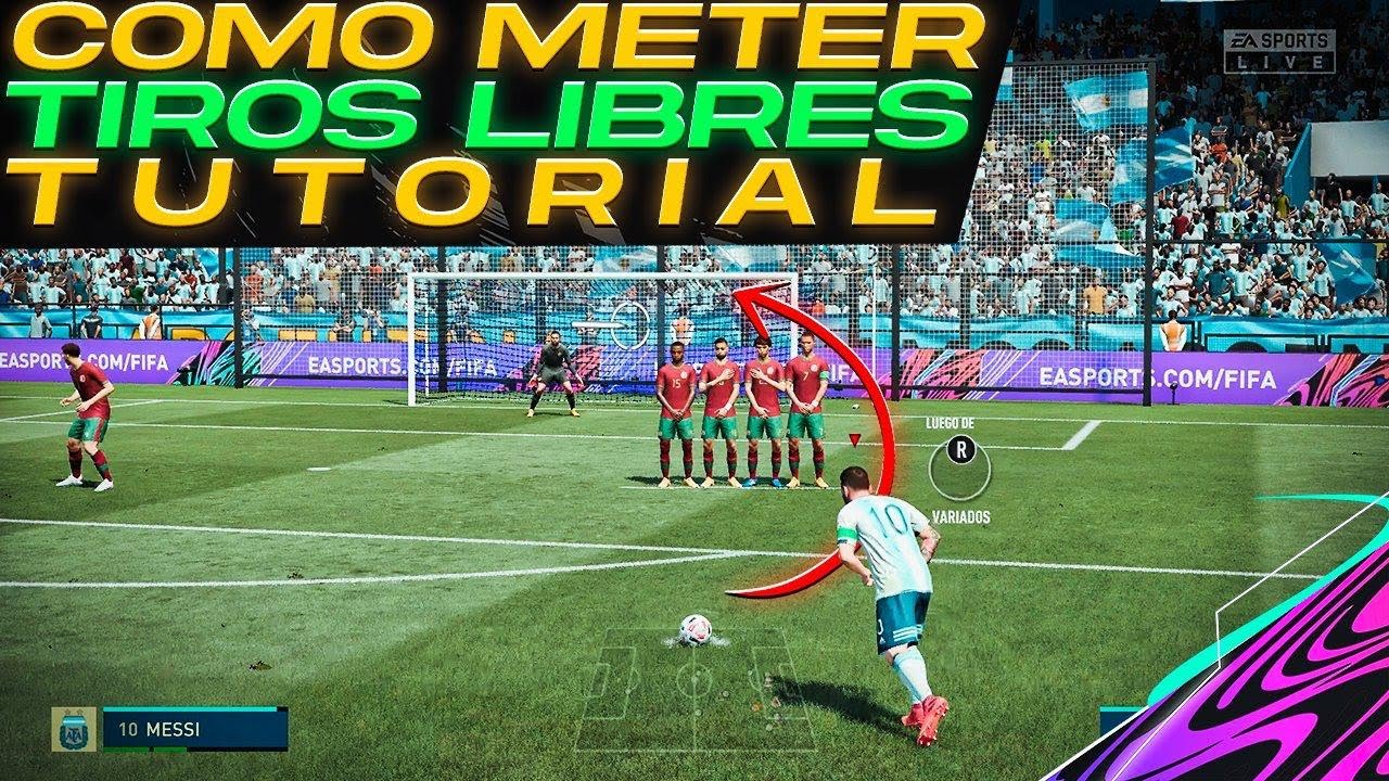 FIFA 21 TUTORIAL Todos Los TIROS LIBRES - Como Meter Gol De Falta ...