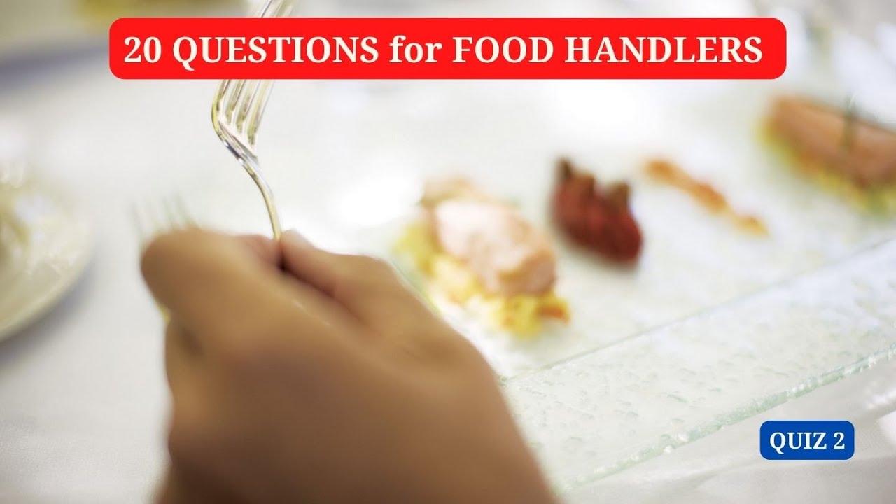 Word Work|Food Handler Practice Exam Questions And Answers|Employee ...