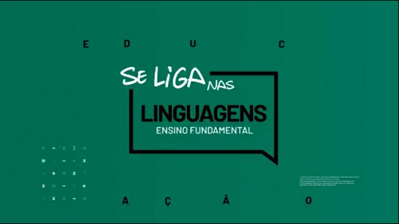 Se Liga Na Linguagens Português