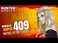 HUNTER X HUNTER 409 FIRST SPOILER - ANNOUNCEMENT TO THE FLOORS