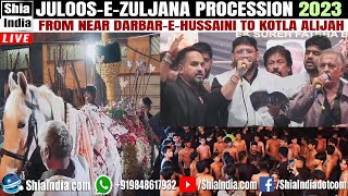 🔴 LIVE: Juloos-e-Zuljana 2023 | 2nd Rabi-Ul-Awwal 1445H | Hyderabad, India | @ShiaIndia.com.