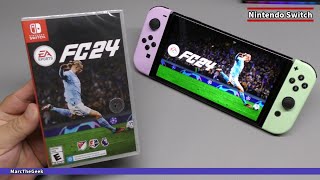 EA Sports FC 24 Unboxing & Gameplay on Nintendo Switch