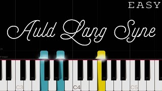 Auld Lang Syne | EASY Piano Tutorial