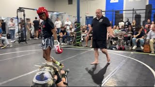 Muay Thai Prodigy Tito Johnson IKF Fight!