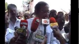 Union Finance Minister P.Chidambaram at Pappankulam village in Sivaganga district on Sunday