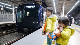 相鉄線二俣川駅で電車にバイバイしてきました