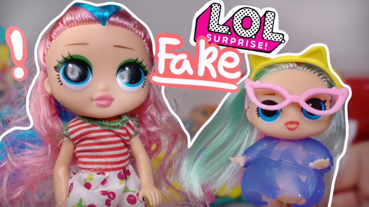Creepy Fake Lol Surprise Toys Youtube