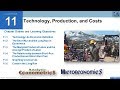 Microeconomics - Chapter 11: Technology, Production, and Costs