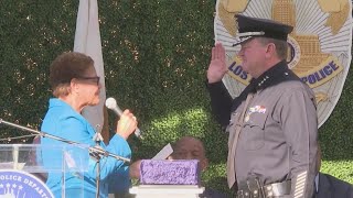 McDonnell sworn in as LAPD Chief