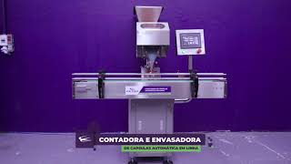 Contadora e Envasadora de Cápsulas Automática em Linha CACCM L