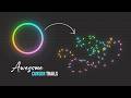 Awesome Cursor Trails  Animation Effects 2 | GSAP