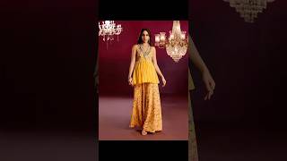 Hadli look inspiration | Haldi Outfit Ideas | Nykaa Fashion Indo Western Dress #Haldi outfits