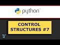 Python Control Structures Tutorial 7 Loop Over a Dictionary