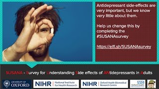 SUSANA - Survey for Understanding Side effects of ANtidepressants in Adults