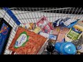 $130 shop w me walmart grocery shopping u0026 haul family of 3 👨‍👩‍👦 buying groceries 🛒 summer 2022