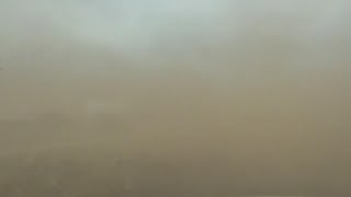 Raw: Extreme Texas dust storm near Amarillo