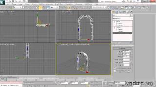 3ds Max Essential Training 07 Collapsing the Modifier Stack