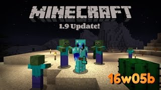 Minecraft - CZ/SK - 1.9 Snapshot [16w05b] - Opět změna v PVP !