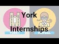 York Internships