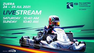 FIA Karting European Championship 2021 OK/Junior - Round 4  Spain